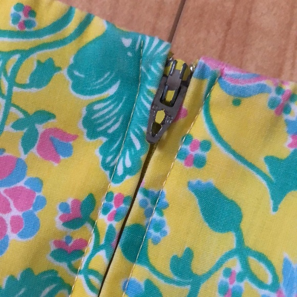 Vintage 60s or 70s Lilly Pulitzer skirt with scalloped details - Picture 5 of 10